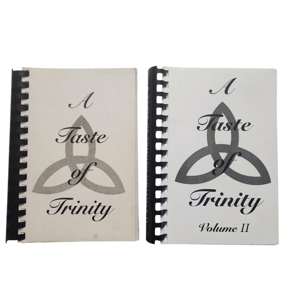 A Taste of Trinity 1 & 2 Trinity Baptist Church Cordova Tennessee Cookbook 1995
